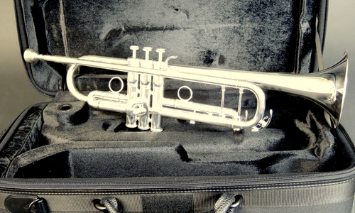 Bb-Trompete MTP X-8 S Goldmessing Versilbert