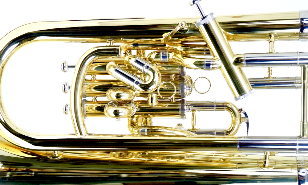 Bb-Euphonium MTP Mod. 115 Englische Bauart - Brasserie Hamburg Blasintrumente UG 