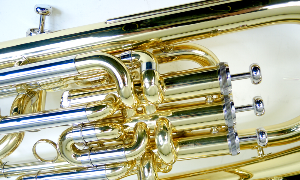 Bb-Euphonium MTP Mod. 115 Englische Bauart - Brasserie Hamburg Blasintrumente UG 