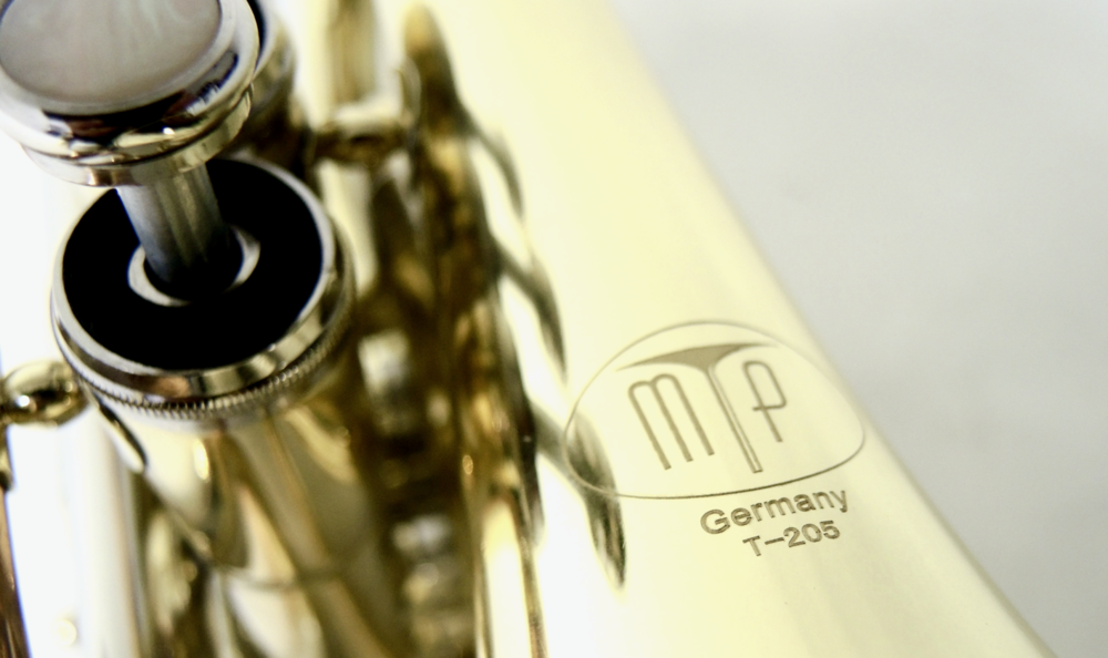 Bb-Taschentrompete MTP T-205 PT - Brasserie Hamburg Blasintrumente UG 