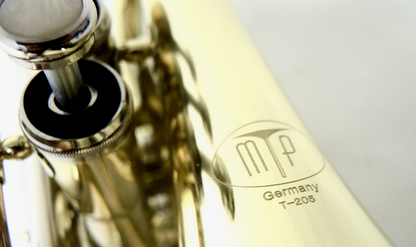 Bb-Taschentrompete MTP T-205 PT - Brasserie Hamburg Blasintrumente UG 