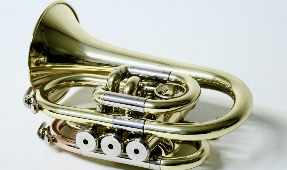 Bb-Taschentrompete MTP T-205 PT - Brasserie Hamburg Blasintrumente UG 